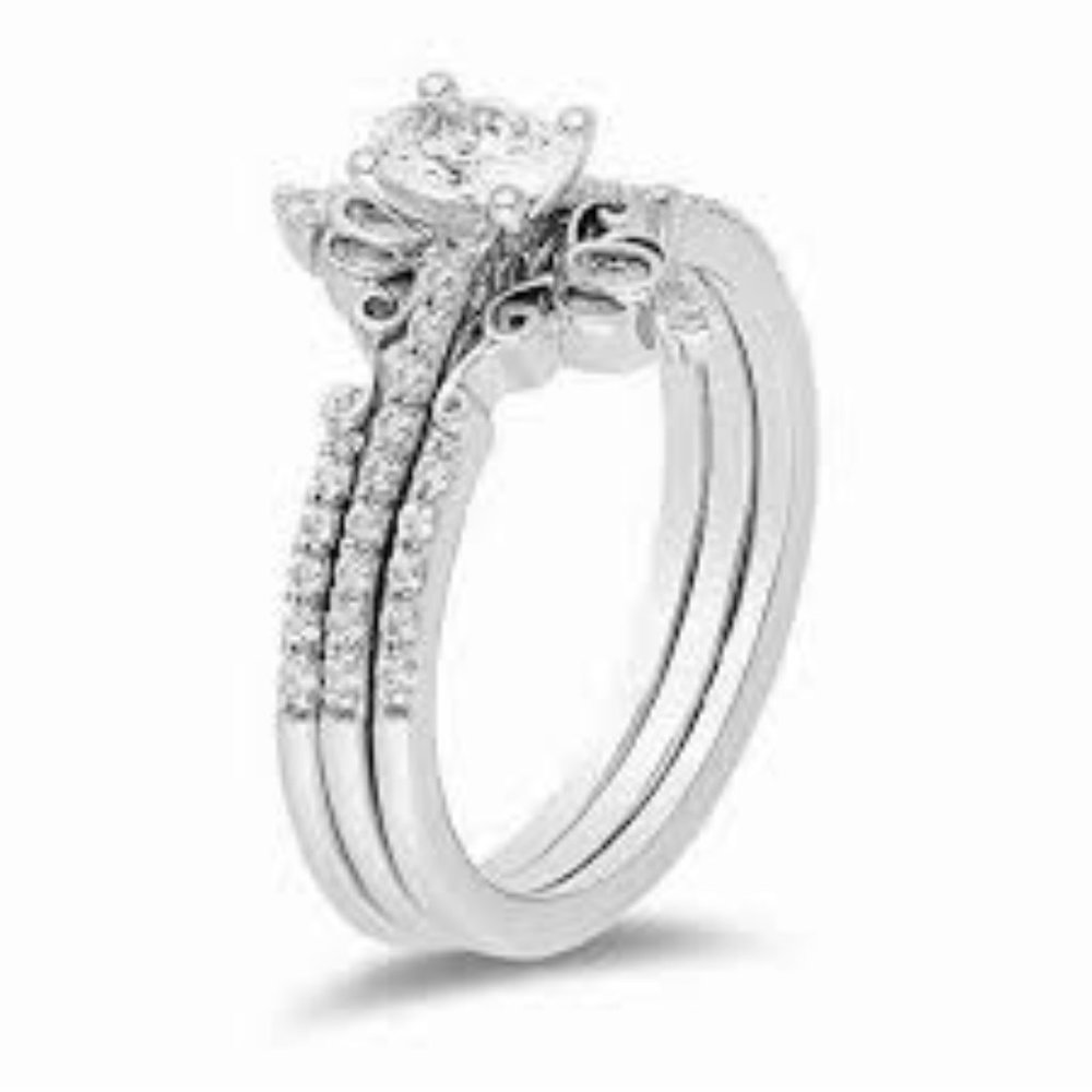 Cinderella Trio Rings - Picture 4 of 8
